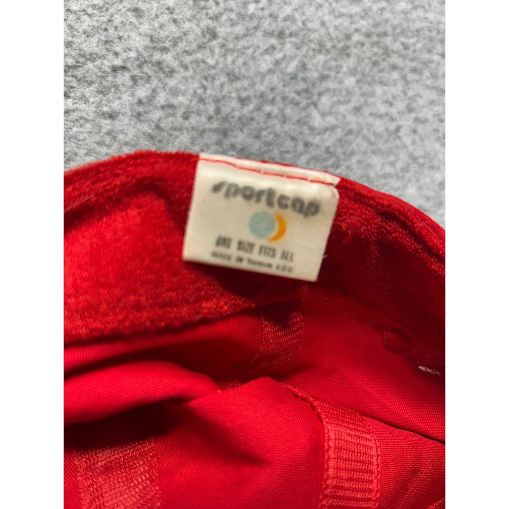 Heinz Baseball Cap Vintage Mens OSFA Red Sportcap Ketchup Promo Gorpcore 1980s - Picture 6 of 7